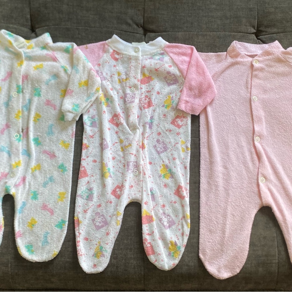 VINTAGE Baby Sleepers (6)